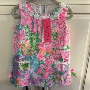 LILY PULITZER KNIT SHIFT TODDLER DRESS